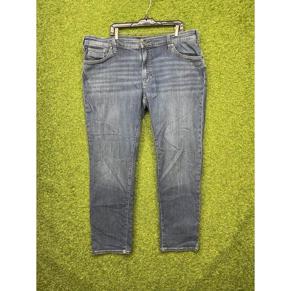 34 Heritage Charisma Jeans Mens 40x30 Dark Wash Relaxed Straight Stretch Casual